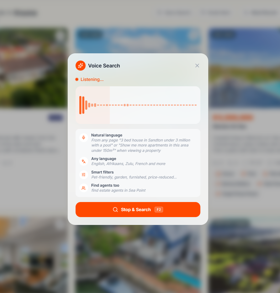 Screenshot for Improved MyProperty Voice Search: Smarter, Faster & Dog-Proof